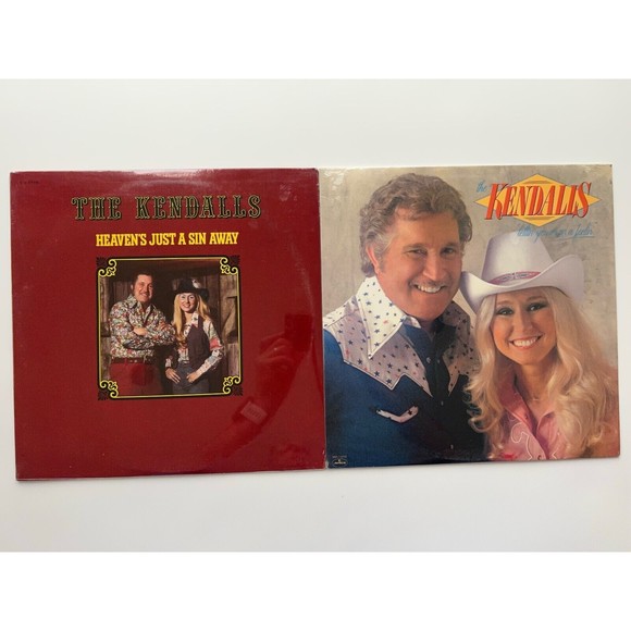 The Kendalls Heaven's Just A Sin Away / Lettin' You In On A Feelin' LP NEW - Picture 1 of 3